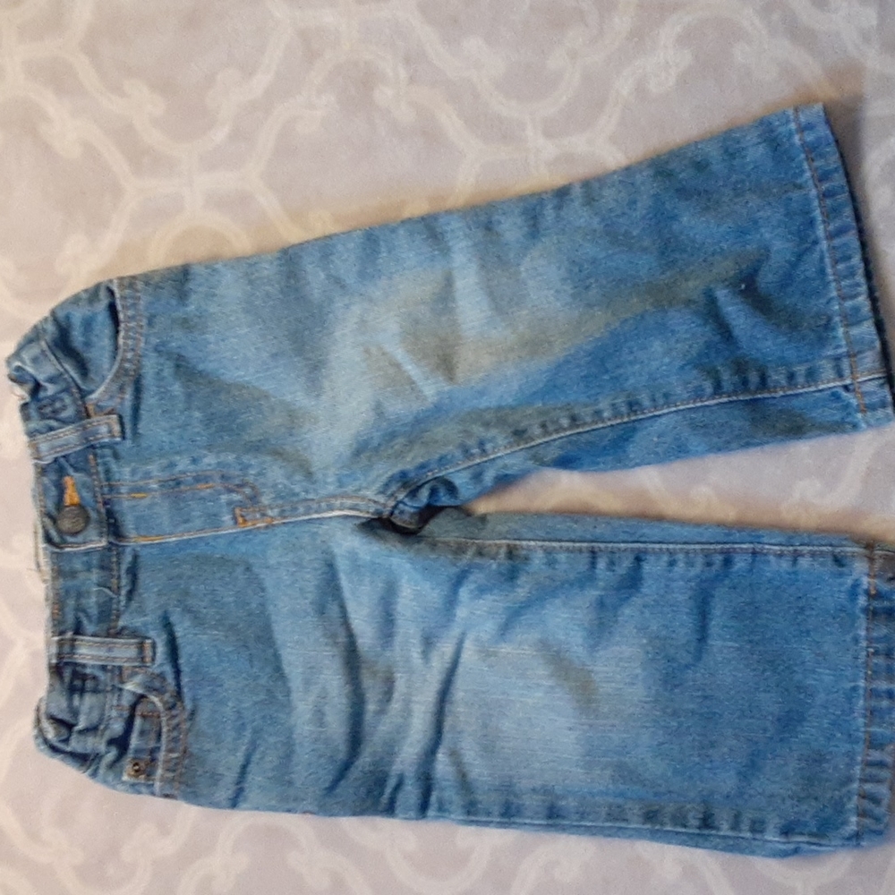EUC 12-18m boot-cut jeans